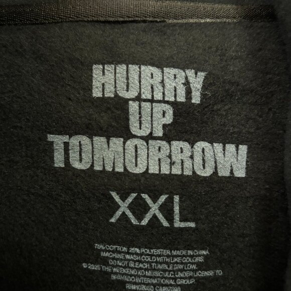 The Weeknd Hurry Up Tomorrow hoodie size xxl - Picture 4 of 4